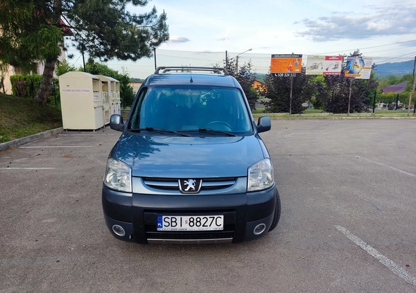 Peugeot Partner cena 11900 przebieg: 377981, rok produkcji 2007 z Biała małe 137